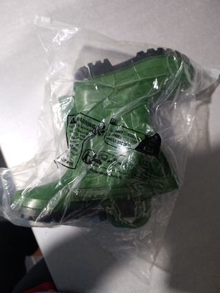 Botas de agua LUDSON verdes para niño talla 28 