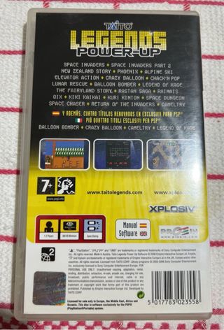 Taito Legends Power-Up PSP