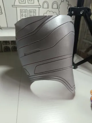 Marvel Braccio Cosplay Winter Soldier Argento