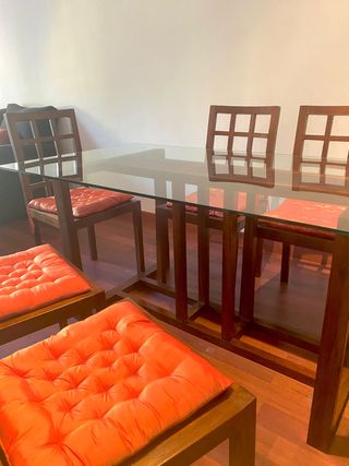 Mesa y 6 Sillas Comedor BANAK Importa