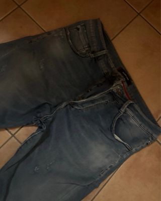 Jeans Gianni Lupo particolari uomo