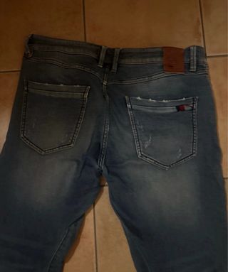 Jeans Gianni Lupo particolari uomo
