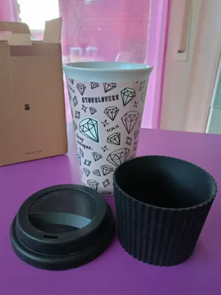 Vaso Cerámica TOUS Take Away