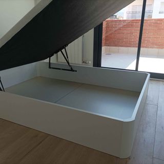 Canapé y colchón individual