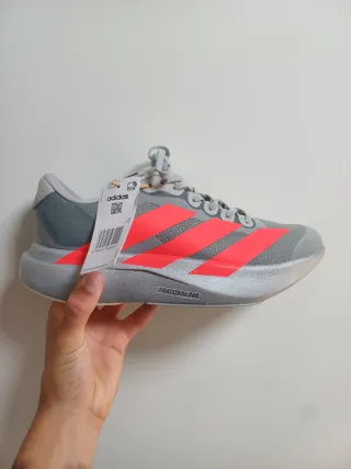 Adidas adizero evo gris y rojo