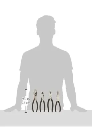 4 Alicates de Corte Amazon Basics Nuevos