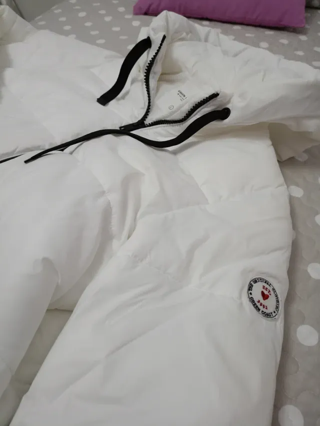 Anorak Blanco Green Coast