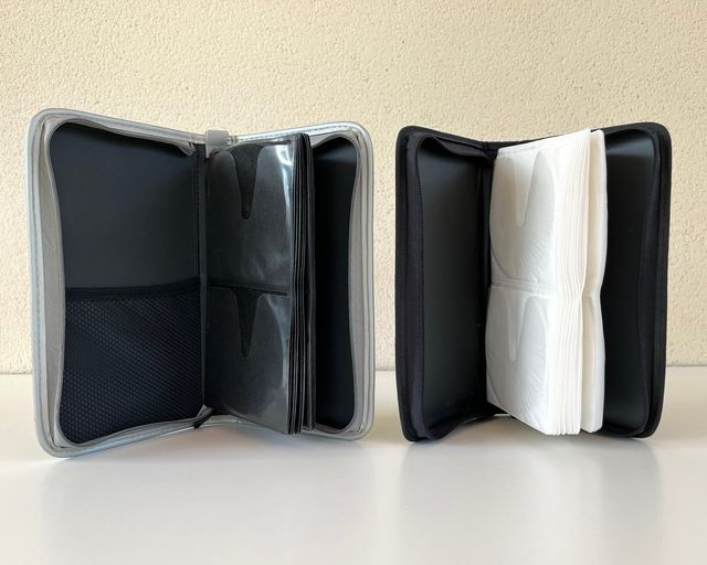 Dos archivadores para CD/DVD