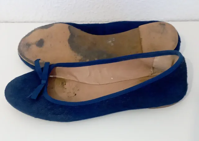 Bailarinas azul pelo