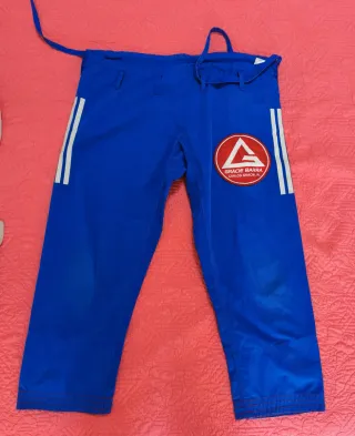 Kimono BJJ Gracie Barra Adidas A3 Azul