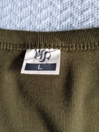 Camiseta tirantes hombre T L kaki