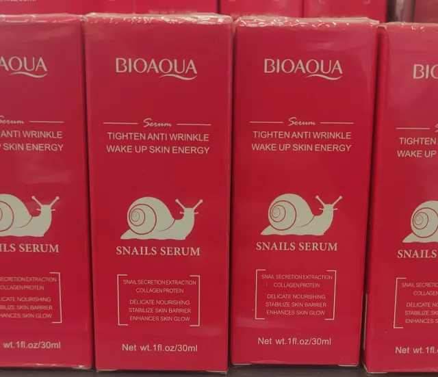 Bioaqua Serum extracto de caracol.