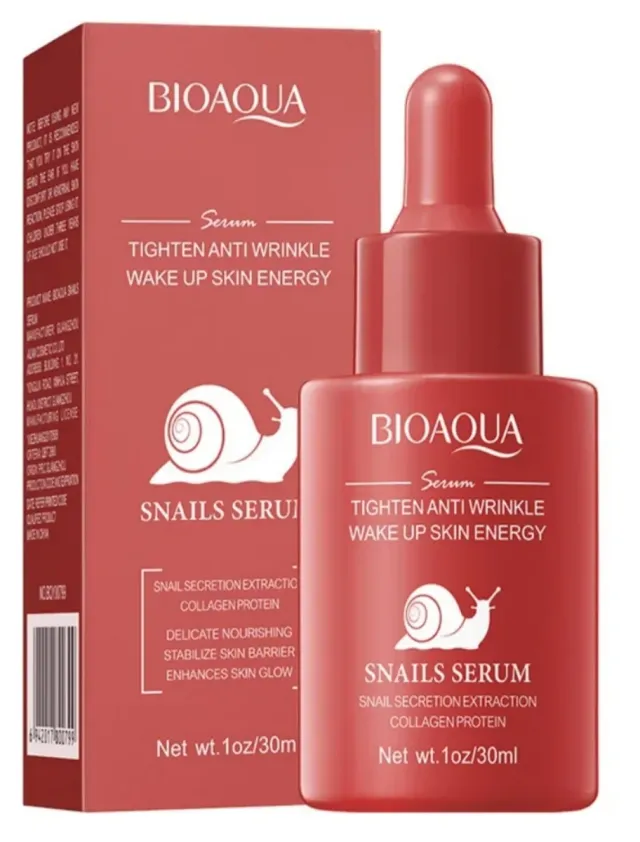 Bioaqua Serum extracto de caracol.