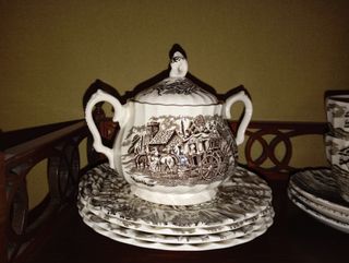 Juego de té inglés Royal Mail Staffordshire