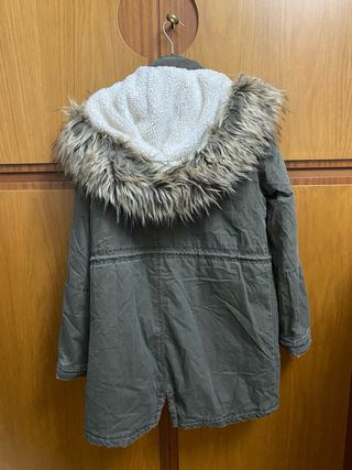 Parka Pepe Jeans verde con cappuccio