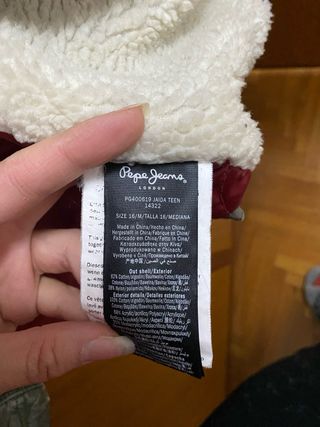 Parka Pepe Jeans verde con cappuccio