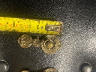 Conjunto Ferragens para Móveis Dourado/Prata