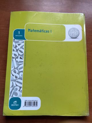 Matemáticas I 1º Bachillerato (LOMCE)