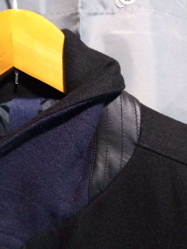 Casaco Peacoat Preto Homem