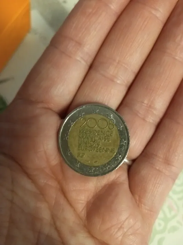 Moeda 2€ Presidência Francesa 2008