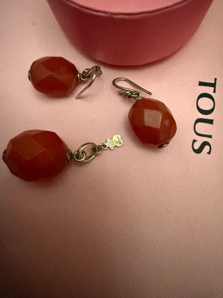 Conjunto Tous Pendientes y Colgante Ágata