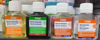 Set di 4 vernici Titan 100 ml