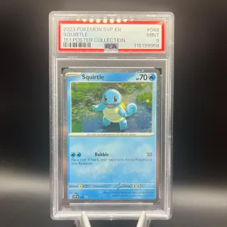 Squirtle PSA 9 048 Promo 151 English Pokemon Card