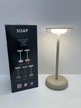 Lampada tavolo sabbia Led ricaricabile IP44