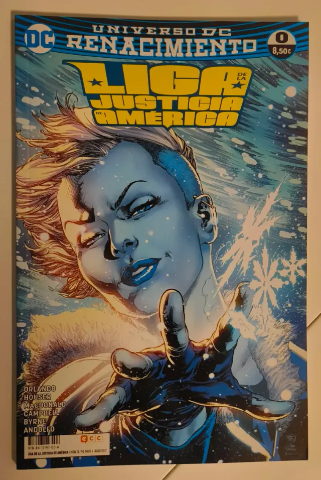 Liga de la Justicia de America núm. 0 (Renacimi...