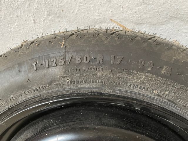 Rueda de repuesto galleta Continental