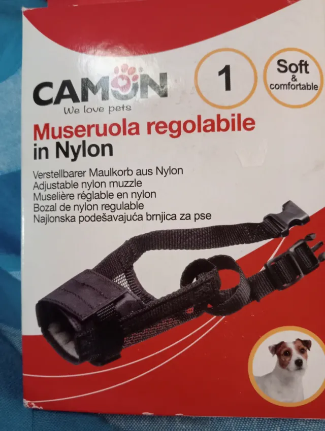 Bozal de nylon regulable CAMON