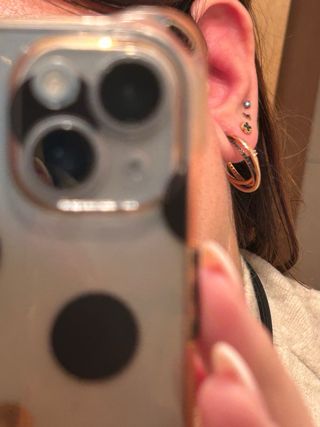 Pendientes Aro Oro Rosa Aristocrazy