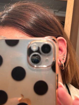 Pendientes Aro Oro Rosa Aristocrazy