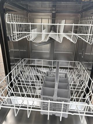 Lavavajillas plateado