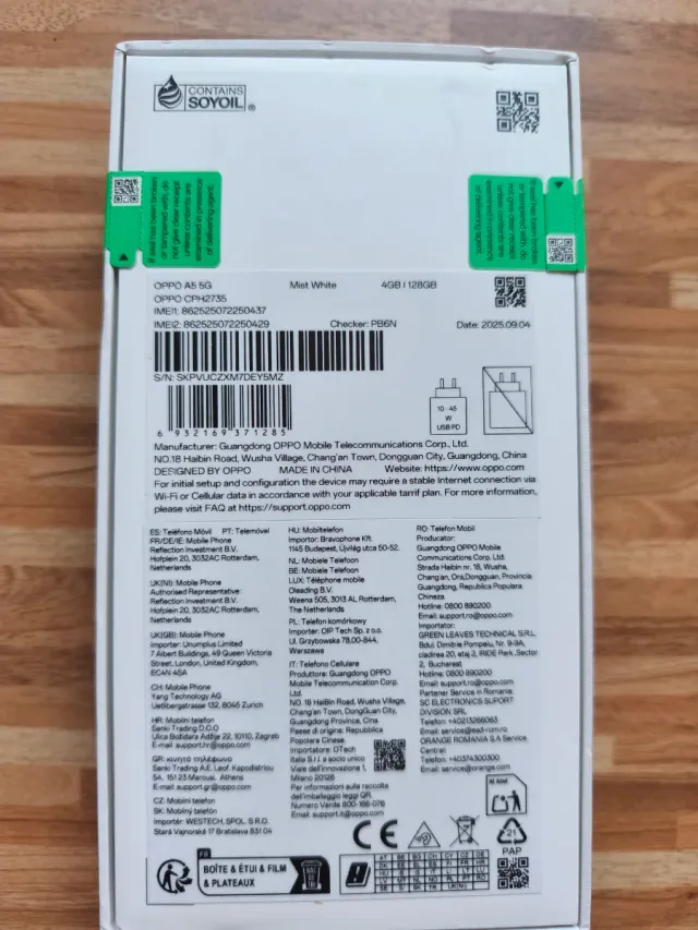 OPPO A5 5G Nuevo Precintado