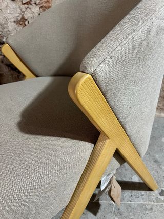 Butaca Zara Home Beige Escandinava