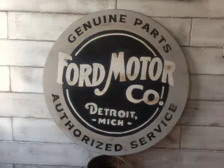 Cartel Ford Motor Co. Vintage