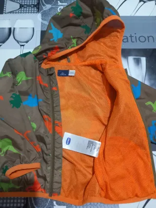 Giubbotto bambino dinosauri