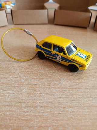 Portachiavi Auto Gialla Hot Wheels/Matchbox
