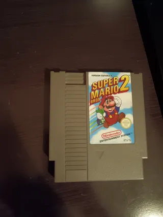 Super Mario Bros 2 NES Pal España