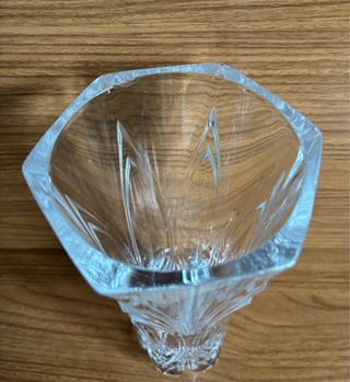 Jarrón de cristal diseño moderno