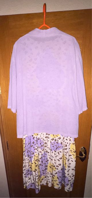 Conjunto Vestido + Chaqueta + Cinturón