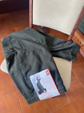 Pantalones Cargo Esmara Hombre Talla XL Verde Oliv