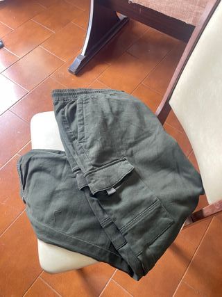 Pantalones Cargo Esmara Hombre Talla XL Verde Oliv