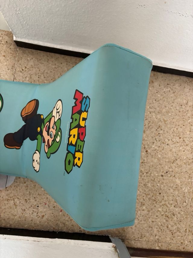 Sillón Gamer X Rocker Super Mario