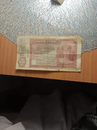 Billete 10 Pesetas Banco de España 1935