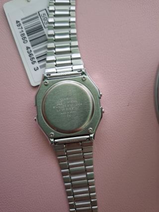 Reloj Casio Digital Plata