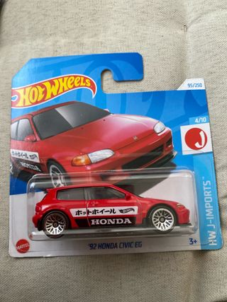 Hot Wheels '92 Honda Civic EG HW J-Imports