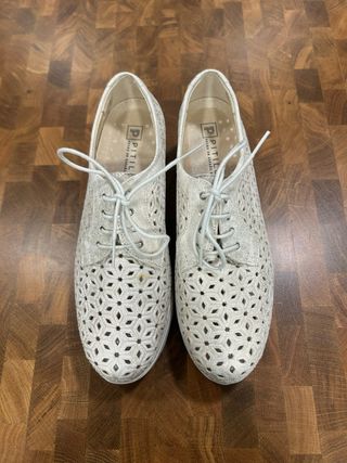 Zapatos Pitillos Mujer Talla 40 Plata