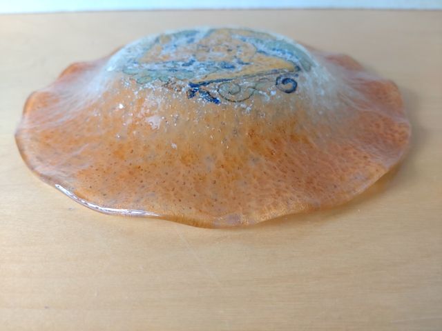 Svuotatasche vetro artistico Trinacria